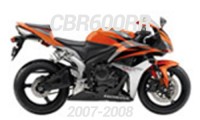 2007-2008 CBR600RR Carénage