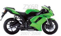 2007-2008 ZX6R Carénage