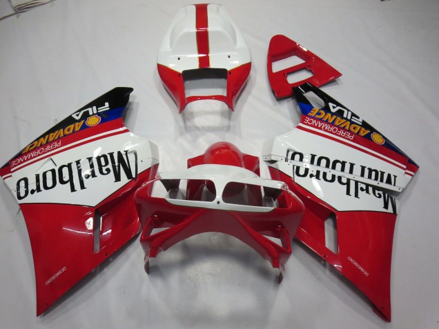 1993-2005 Alice & Marlboro Ducati 996 748 916 998 Carénage Moto