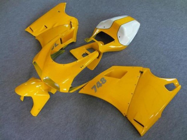 1993-2005 Jaune Brillant 748 Ducati 996 748 916 998 Carénage Moto