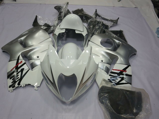 1997-2007 Argent Blanc Suzuki GSXR 1300 Carénage Moto