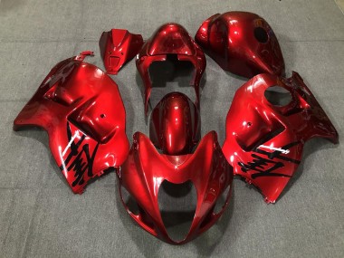 1997-2007 Rouge Feu Brillant Suzuki GSXR 1300 Carénage Moto