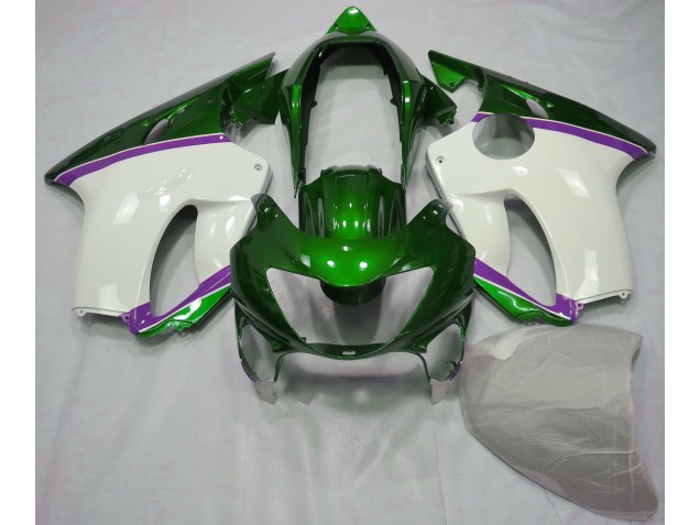 1999-2000 Lézard Vert & Violet Honda CBR600 F4 Carénage Moto