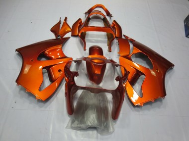 2000-2002 Orange Kawasaki ZX6R Carénage Moto