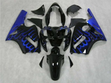 2002-2005 Flamme Bleue Kawasaki ZX12R Carénage Moto