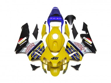 2003-2004 Jaune Nastro Azzurro 46 Honda CBR600RR Carénage Moto