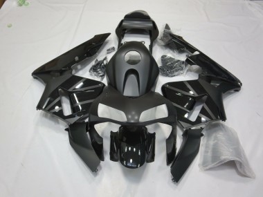 2003-2004 Noir Mat / Brillant Honda CBR600RR Carénage Moto