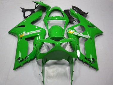 2003-2004 Style Vert OEM Kawasaki ZX6R Carénage Moto