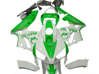 2005-2006 Vert Clair & Blanc Pramac Honda CBR600RR Carénage Moto