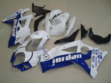 2007-2008 Blu Jordan Suzuki GSXR 1000 Carénage Moto