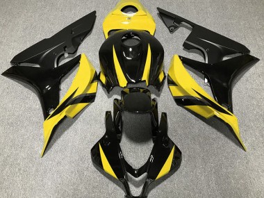 2007-2008 Conception Spéciale Jaune Honda CBR600RR Carénage Moto