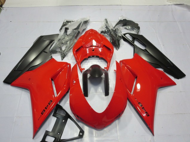 2007-2014 Rouge Ducati 848 1098 1198 Carénage Moto