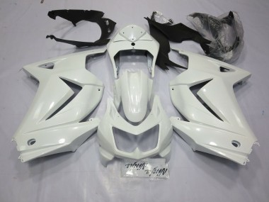 2008-2012 Blanc Brillant Kawasaki Ninja 250 Carénage Moto