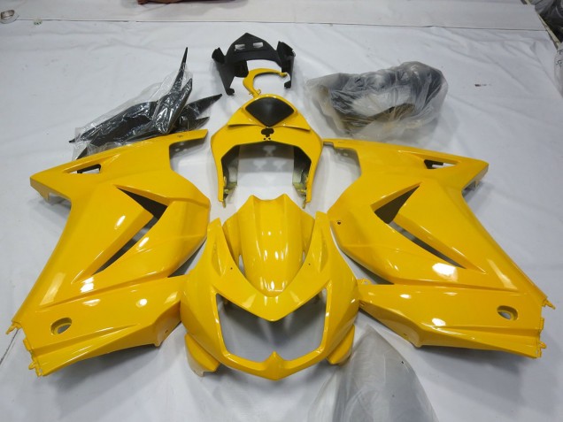 2008-2012 Jaune Kawasaki Ninja 250 Carénage Moto