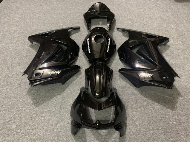 2008-2012 Noir Brillant OEM Kawasaki Ninja 250 Carénage Moto