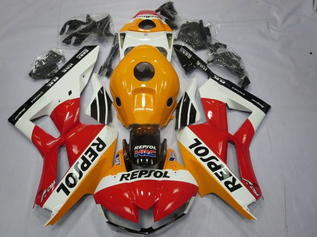 2013-2023 Blanc Repsol Honda CBR600RR Carénage Moto